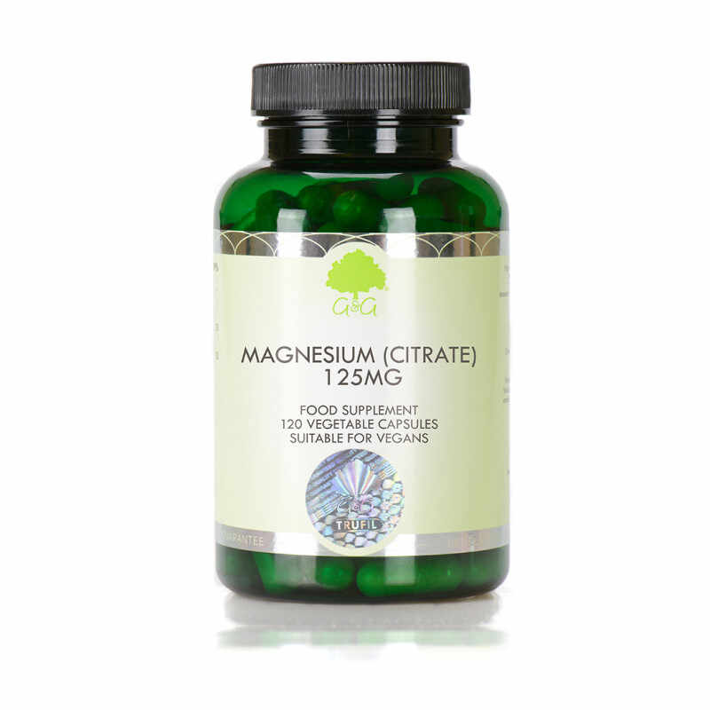 Magneziu citrat 100 mg, 90 capsule