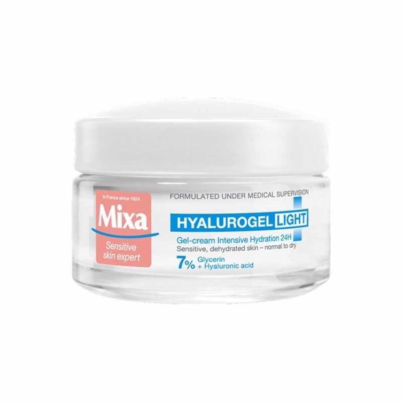 MIXA HYALUROGEL LIGHT Crema hidratanta cu acid hialuronic, 50ml