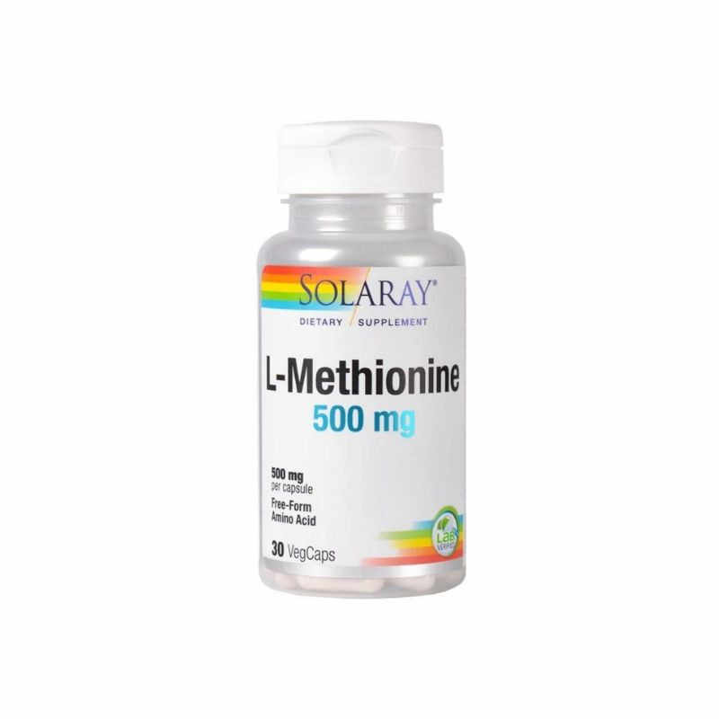 Secom L-Methionine 500 mg, 30 capsule