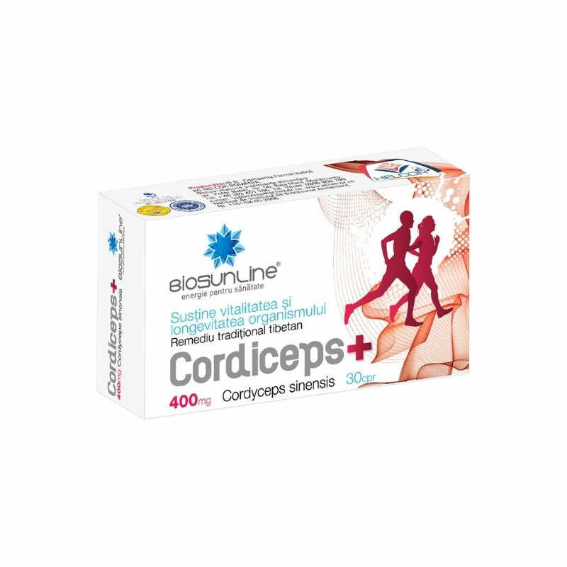 BioSunLine Cordiceps Plus, 30 comprimate