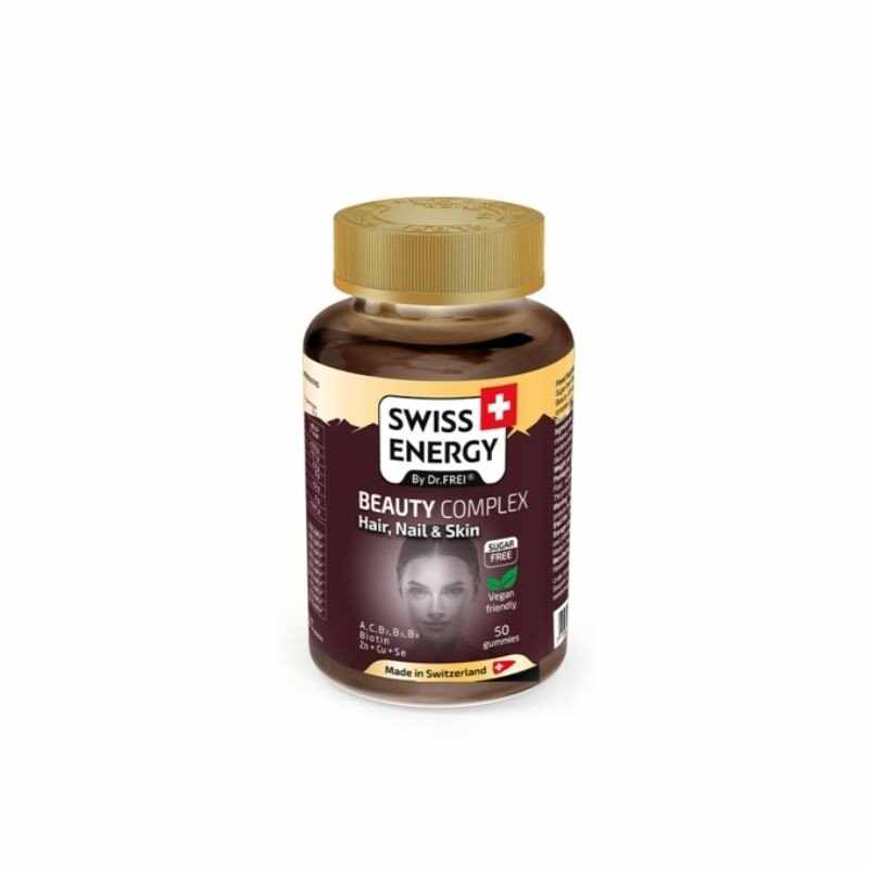 Swiss Energy Beauty Complex pentru par, unghii si piele, 50 comprimate
