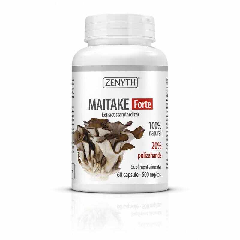 Maitake Forte 500 mg, 60 capsule, Zenyth
