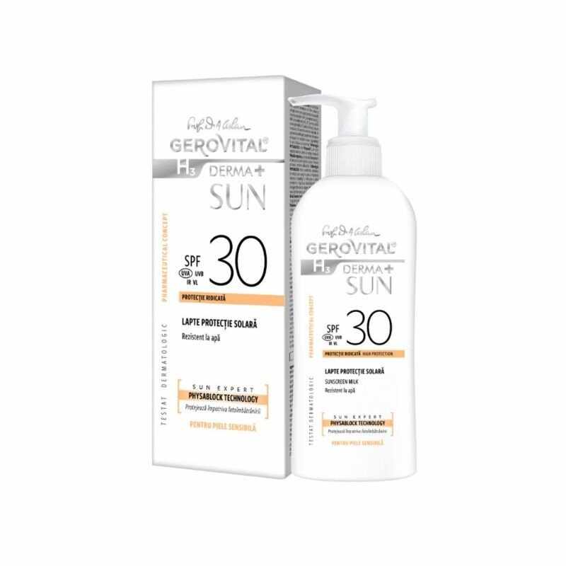 46750 GH3 Derma+ Sun - Lapte protectie solara SPF 30, 150 ml