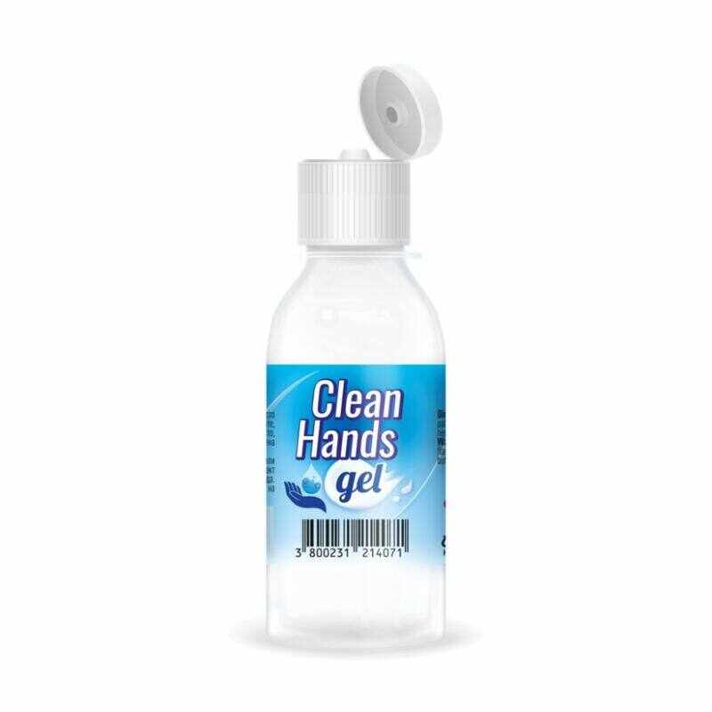 Clean Hands gel antibacterian maini, 50 ml