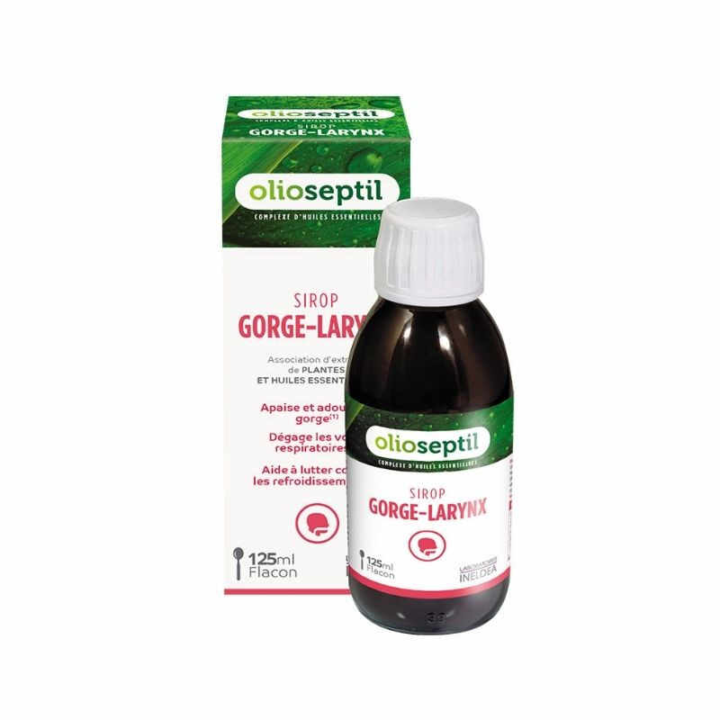 Olioseptil Gorge - Larynx sirop pentru gat, 125ml