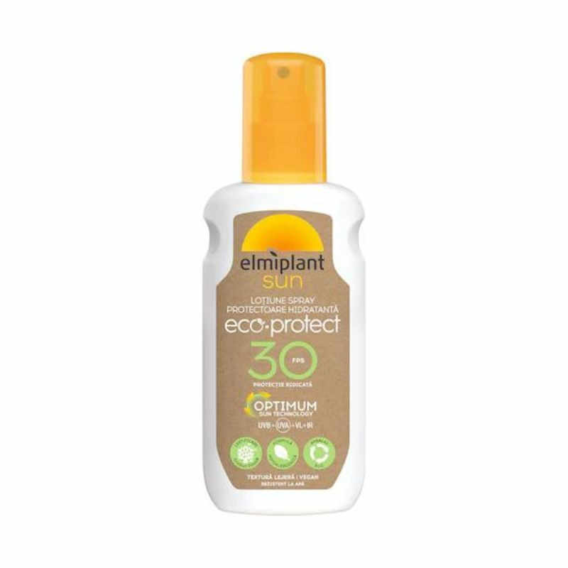 Elmiplant Sun Lotiune spray pentru protectie solara milk eco SPF 30, 150ml