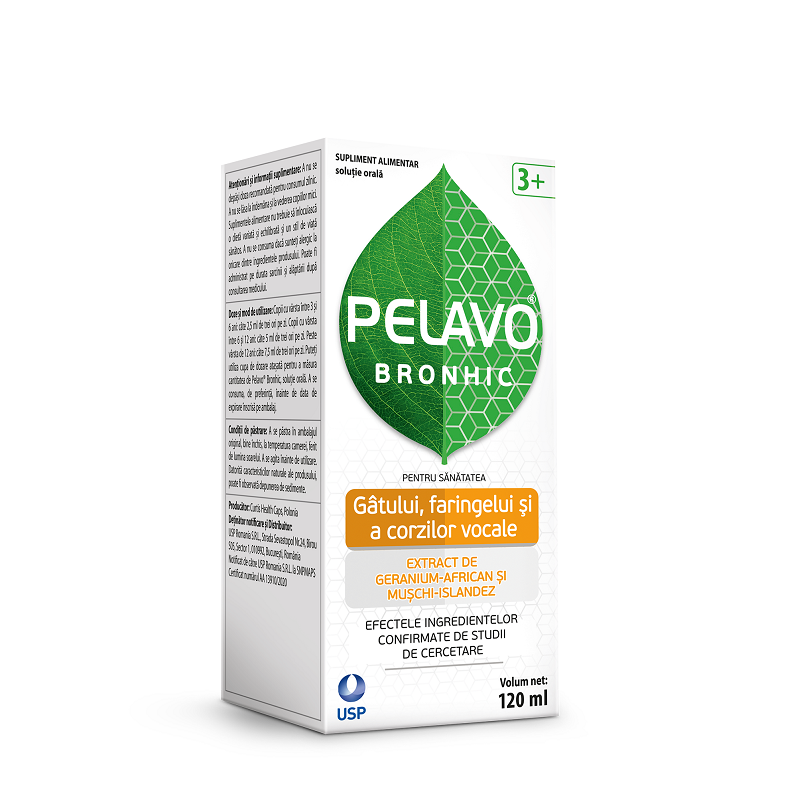 Solutie orala Pelavo Bronhic, 120ml, USP