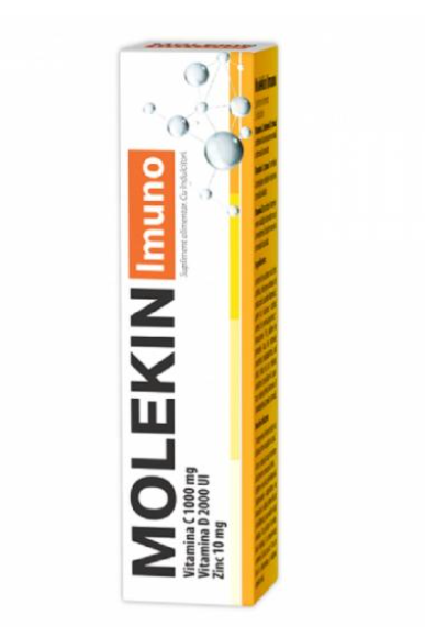 Molekin Imuno, 20 comprimate efervescente, Zdrovit