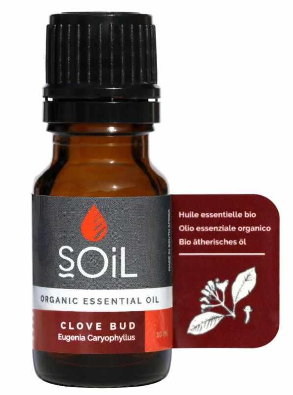 Ulei esential Clove bud- Cuisoare 100% Organic, 10ml, Soil