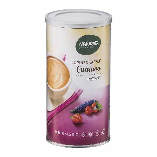 Cafea eco din cereale 25% Lupin cu Guarana, 150g, Naturata