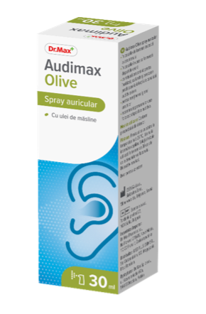 Dr.Max Spray auricular Audimax Olive Oil , 30ml