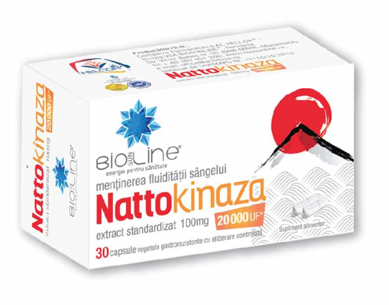 Nattokinaza 100mg, 30cps - Helcor