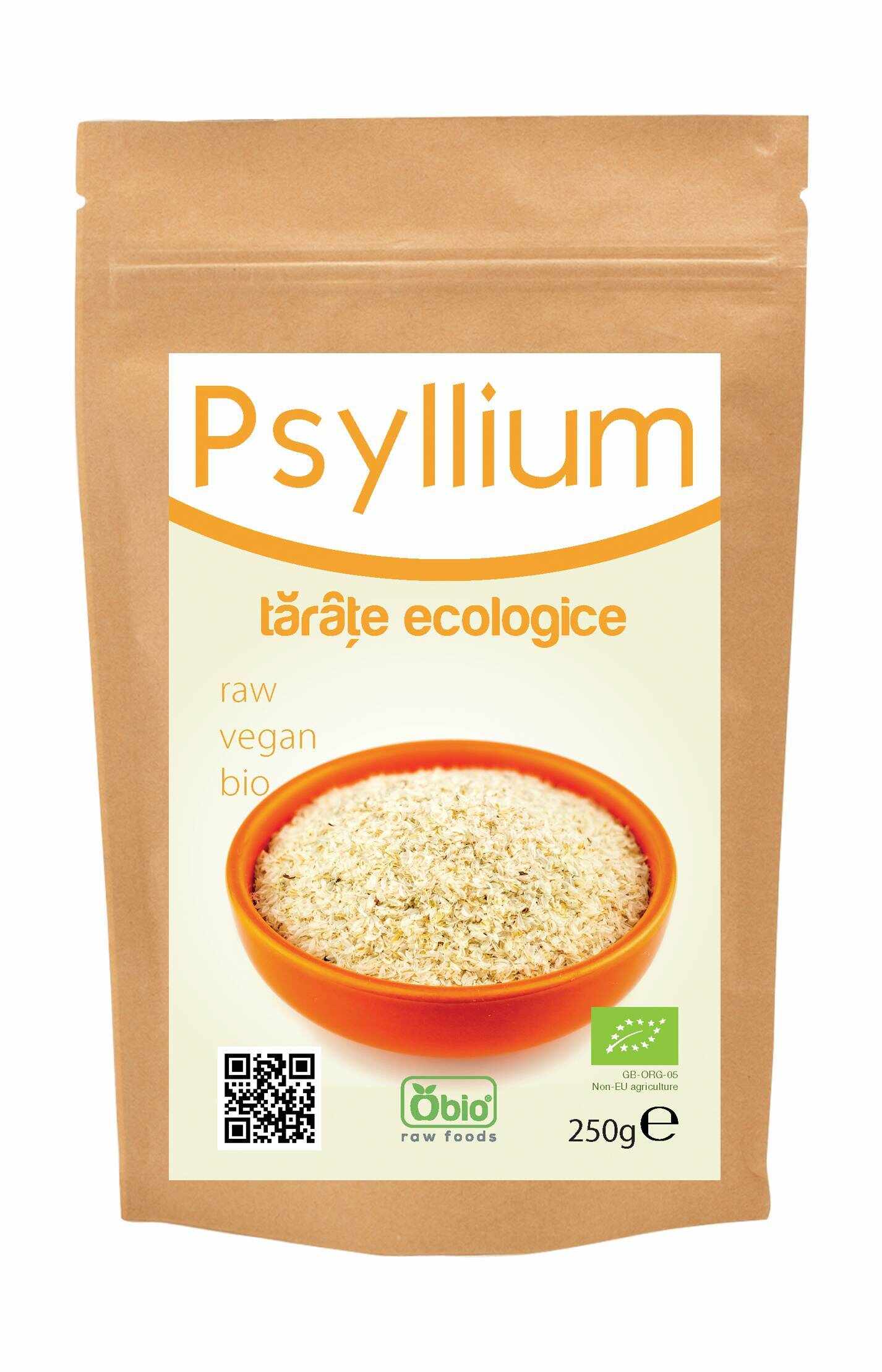 Tarate de psyllium eco-bio 250g - Obio