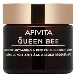 Apivita Crema de noapte anti-age & replenishing Queen Bee Absolute, 50ml
