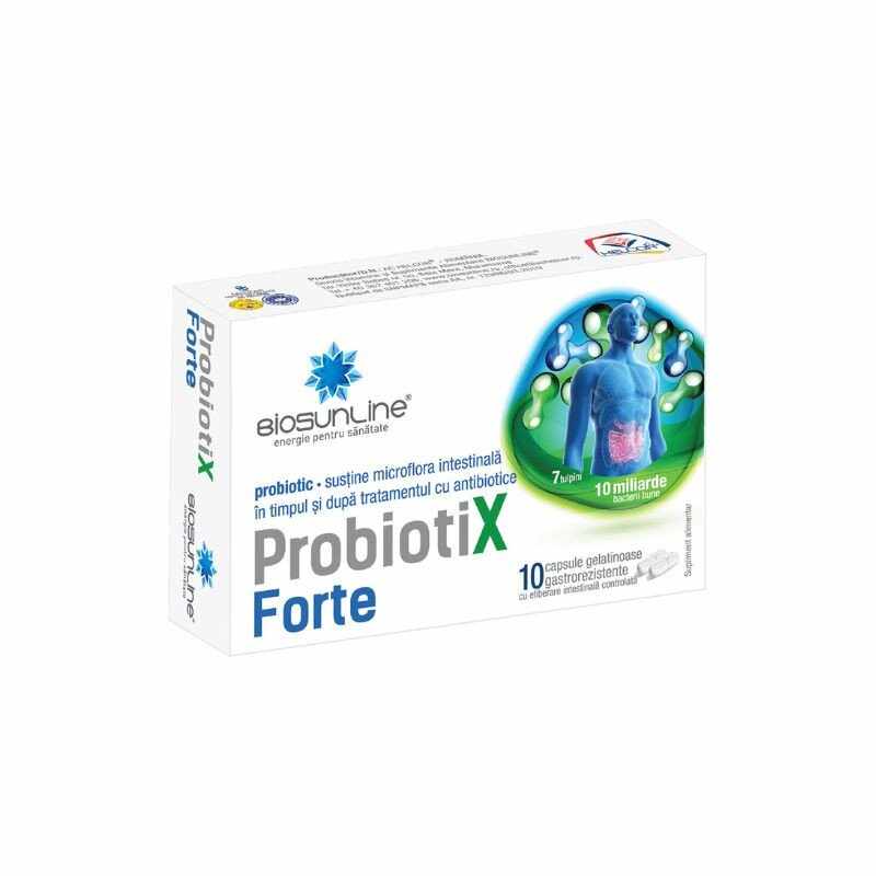 BioSunLine Probiotix Forte, 10 capsule