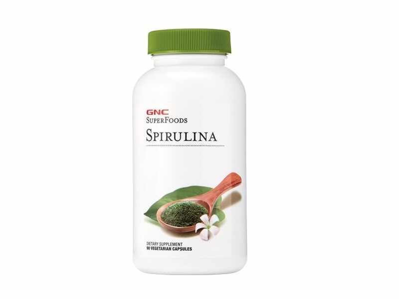 Spirulina 500 mg, 90 capsule, GNC SuperFoods