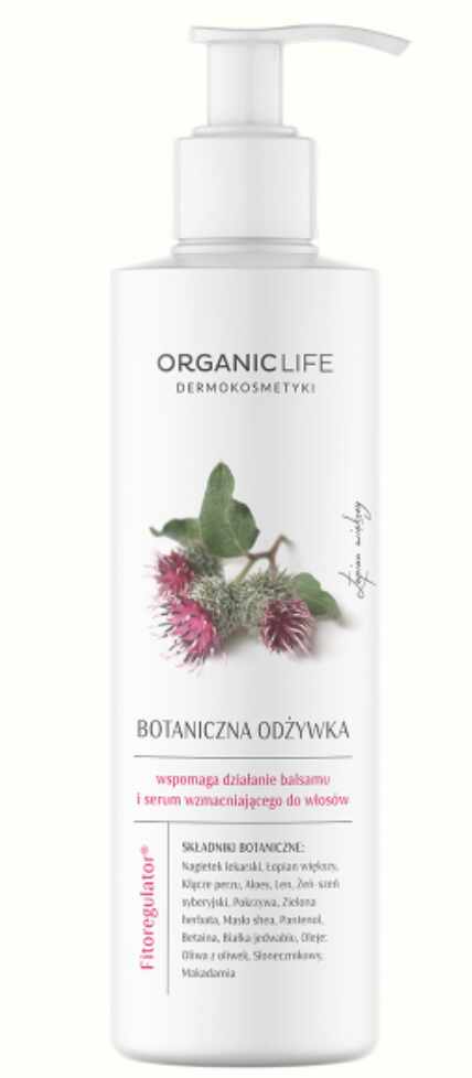Balsam pentru par cu tendinta de cadere cu extracte botanice, 250ml - Organiclife