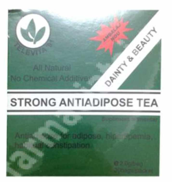 Ceai antiadipos Strong, 30plicuri - Televita