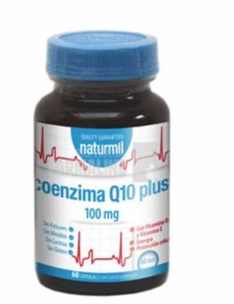 Coenzyme Q10 Plus 100mg, 60cps - Naturmil