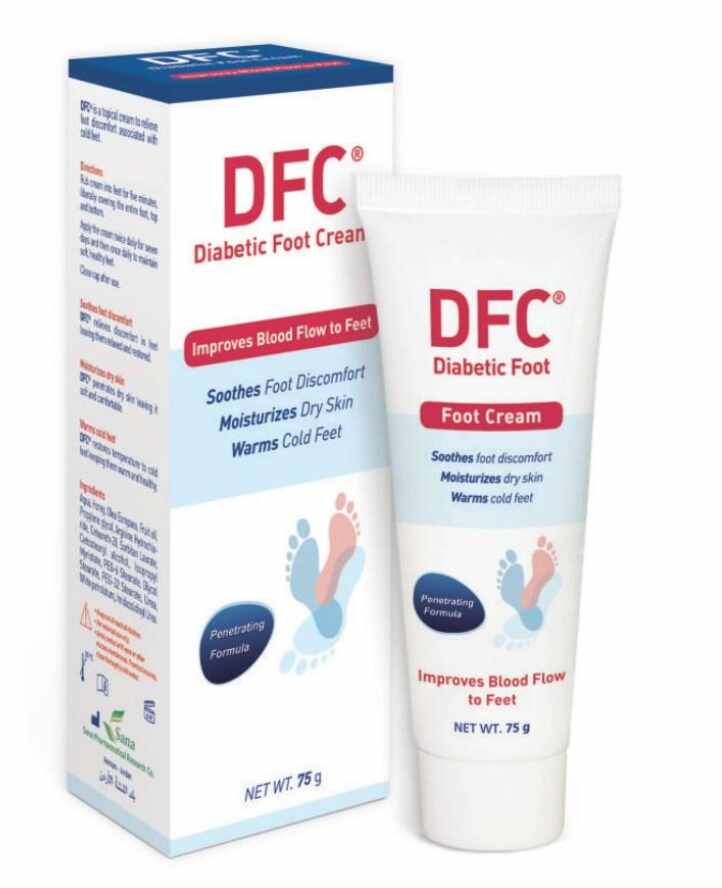 Crema pentru picioare DFC Diabetic Foot Cream, 75g - Sana Pharma