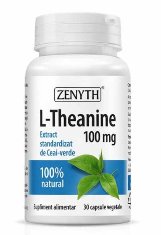 L-Theanine 100 mg, 30cps - Zenyth