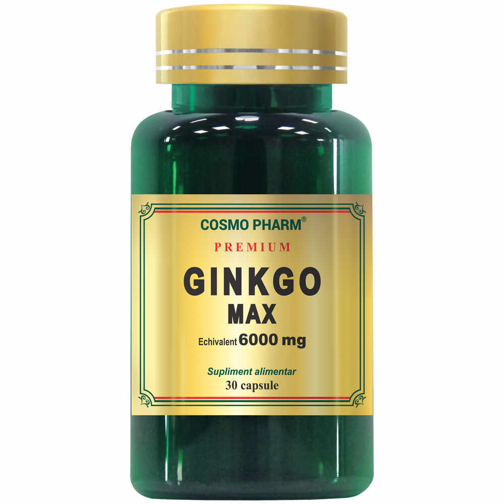Ginko Max Extract 6000mg, 30 capsule, Cosmopharm