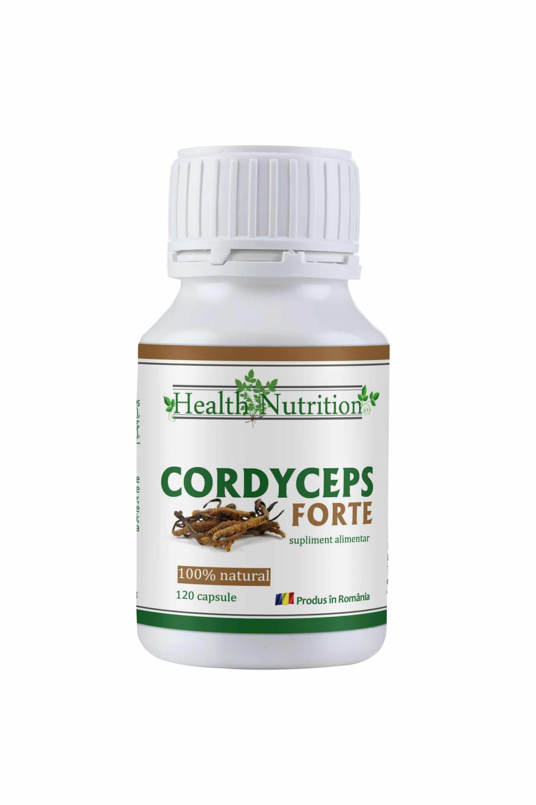 Cordyceps Extract Forte, 120 cps, Health Nutrition