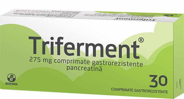Biofarm Triferment 30 comprimate gastrorezistente