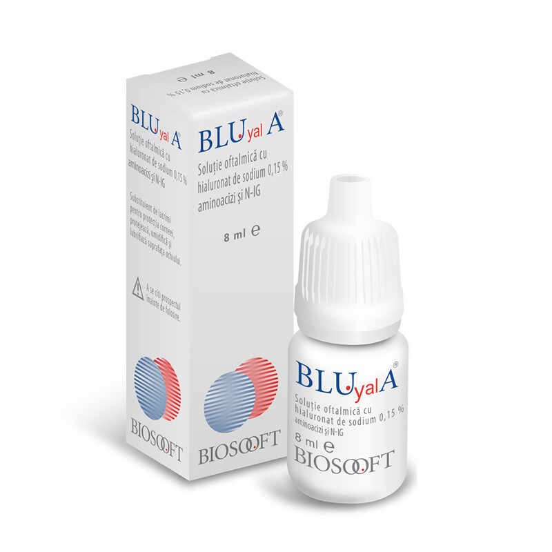 Blu Yal A free solutie oftalmica 10 ml