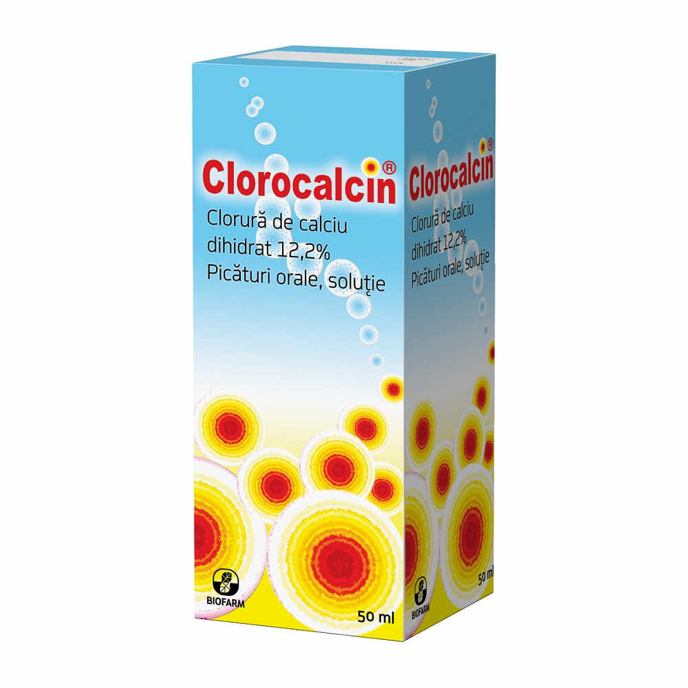 Clorocalcin 12.2% picaturi orale