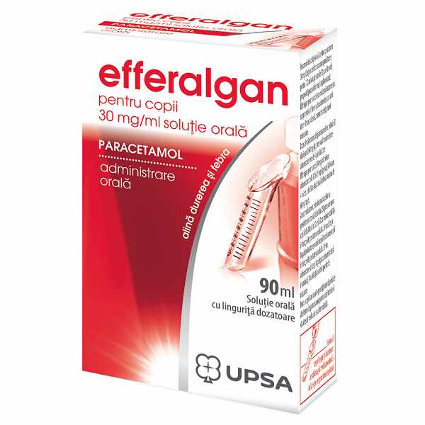 Efferalgan Pediatric 3% solutie orala x 90ml