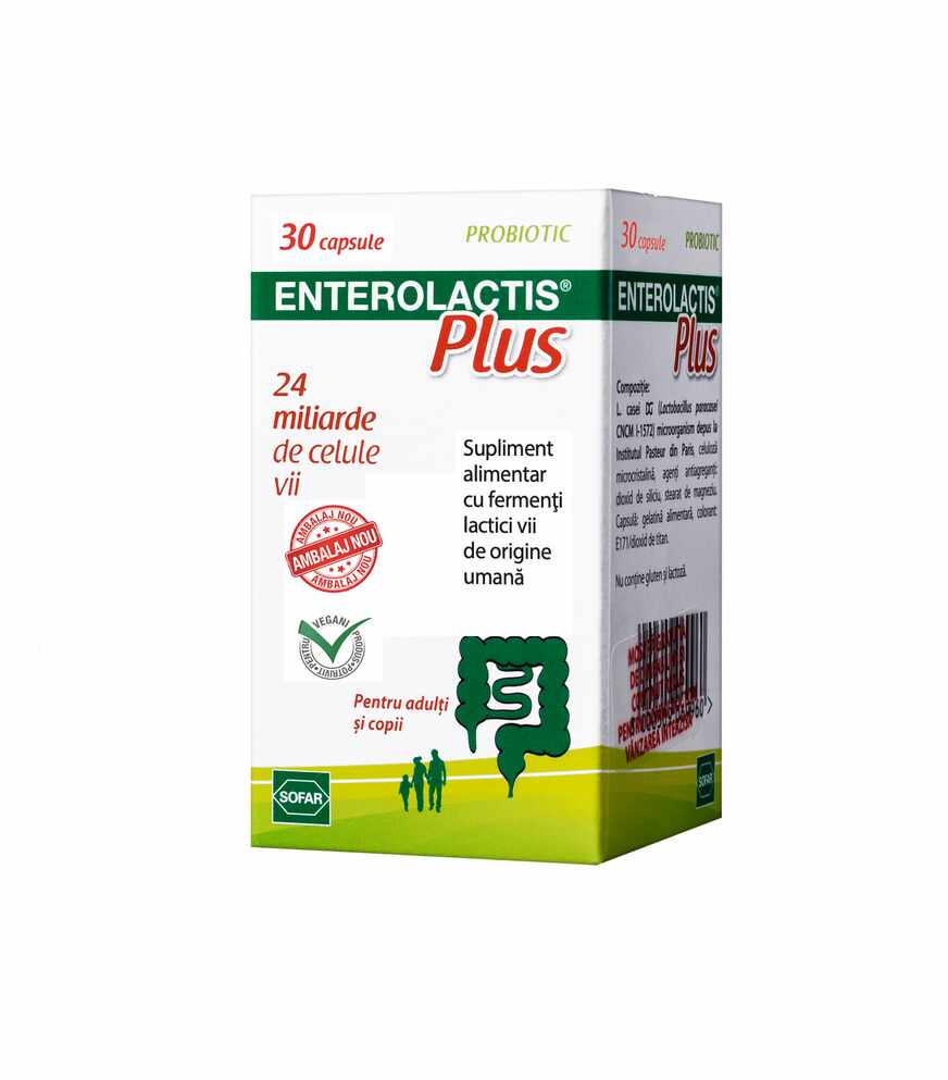 Enterolactis Plus x 30 capsule