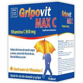Gripovit Max C x 10 plicuri