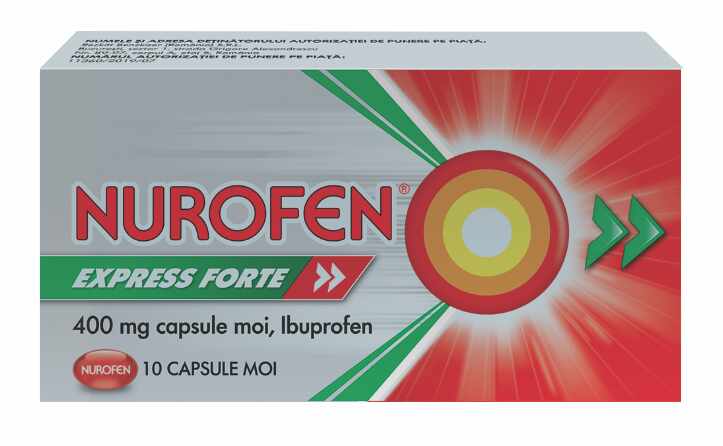 Nurofen Express Forte 400mg 10 comprimate