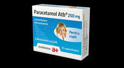 Paracetamol ATB 250mg 6 supozitoare