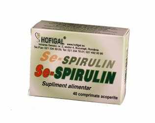 Se-Spirulin 40 comprimate Hofigal