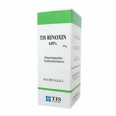 Tis-Rinoxin 0,5mg/ml x 10ml picături nazale