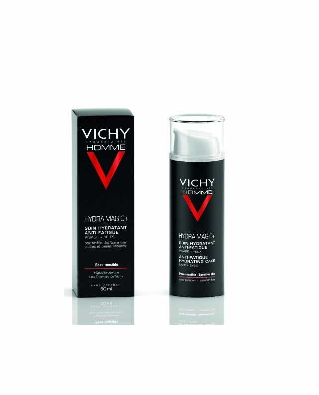 Vichy Homme Hydra Mag C+ Gel hidratant antioboseala 50ml