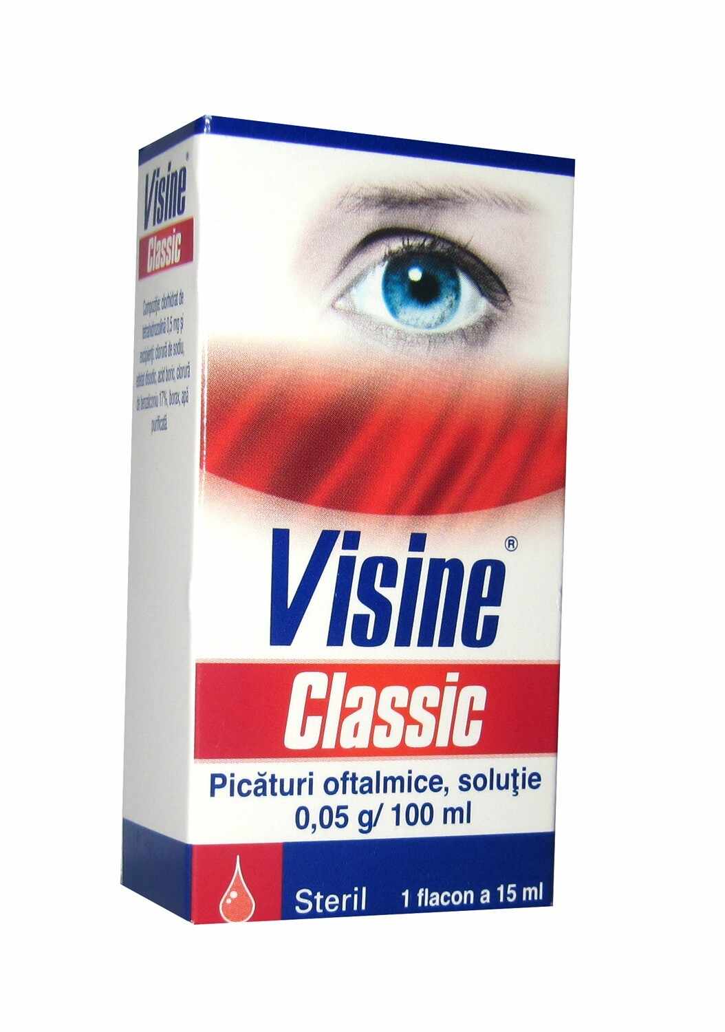 Visine Classic 0,5mg/ml x 15ml picături oftalmice