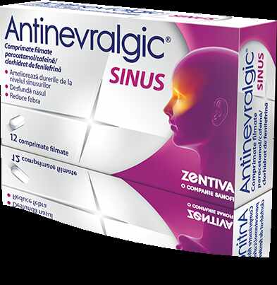 Antinevralgic Sinus 12 comprimate filmate Zentiva