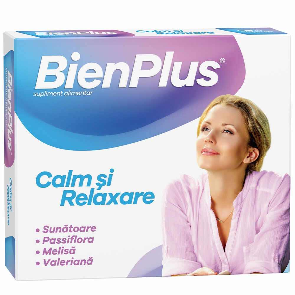 BienPlus Calm si Relaxare 10 capsule