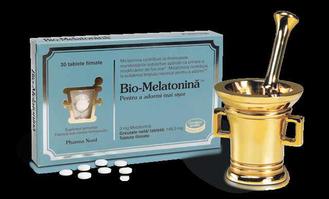 Bio-Melatonina 30 tablete filmate