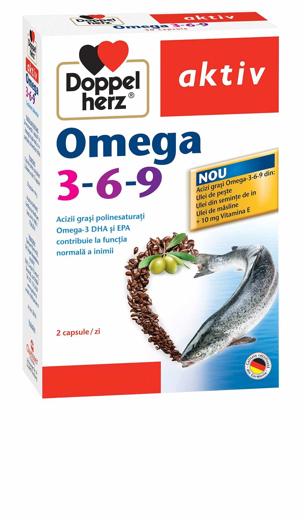 Doppelherz Aktiv Omega 3-6-9 30 capsule
