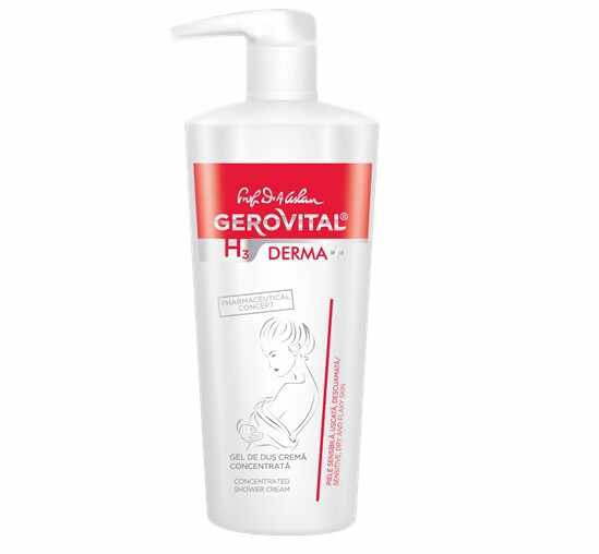 Gerovital H3 Derma+ Gel de dus crema concentrata x 500ml