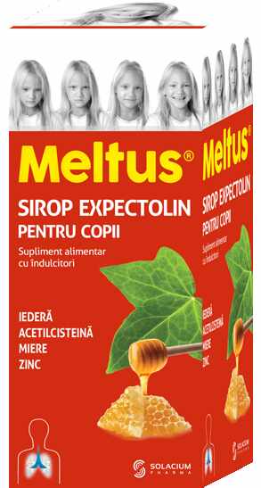 Meltus sirop Expectolin copii, 100ml