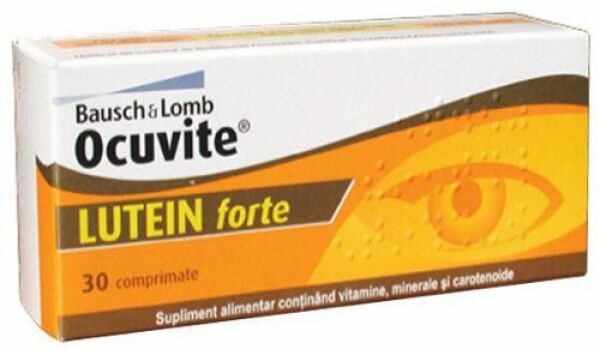Ocuvite Lutein Forte, 30 capsule, Bausch Lomb