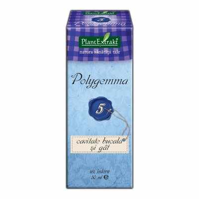 PlantExtrakt Polygemma 5 (cavitate bucala si gat) x 50 ml