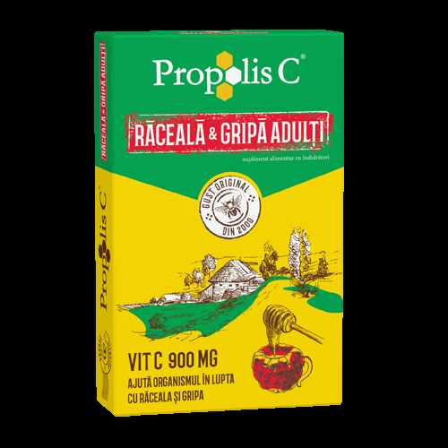 Propolis C Raceala si Gripa Adulti, 8 plicuri