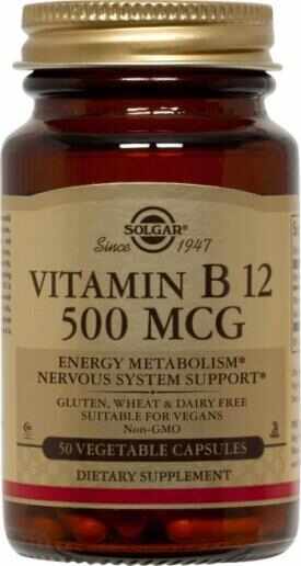 Solgar Vitamina B12 500 μg x 50 de capsule vegetale
