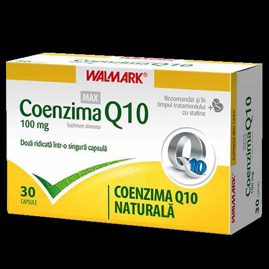 Walmark Coenzima Q10 Max 100 mg, x 30 capsule